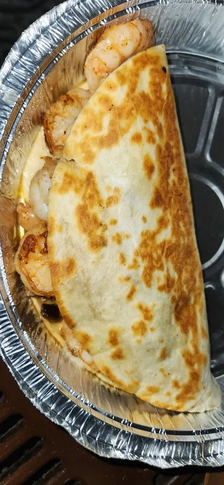 Chicken and Shrimp Quesadilla